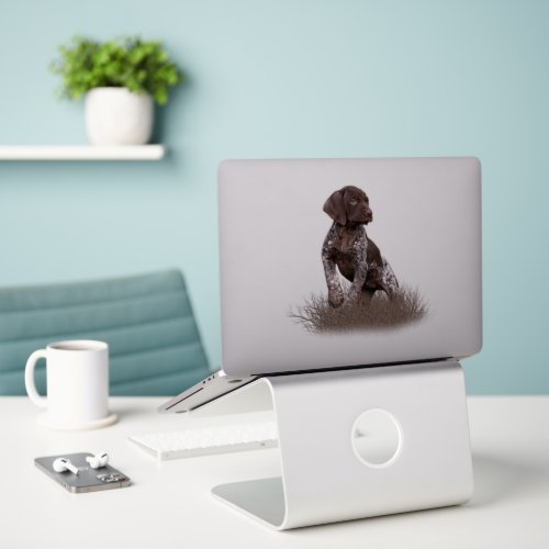 german shorthaired pointer puppy tapestry poster b sticker