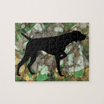 German Shorthaired Pointer Puzzle by SpotsDogHouse at Zazzle