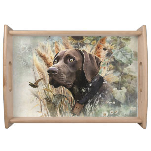 German Shorthaired Pointer Serving Tray
