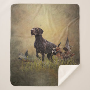 German Shorthaired Pointer     Sherpa Blanket