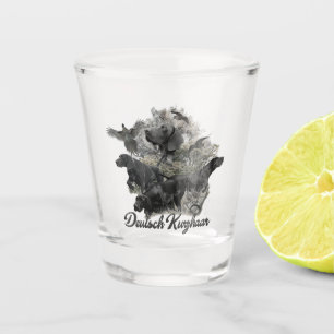 German Shorthaired pointer   Shot Glass
