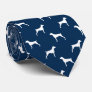 German Shorthaired Pointer Silhouettes Pattern Tie