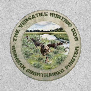 German Shorthaired pointer  sticker Patch