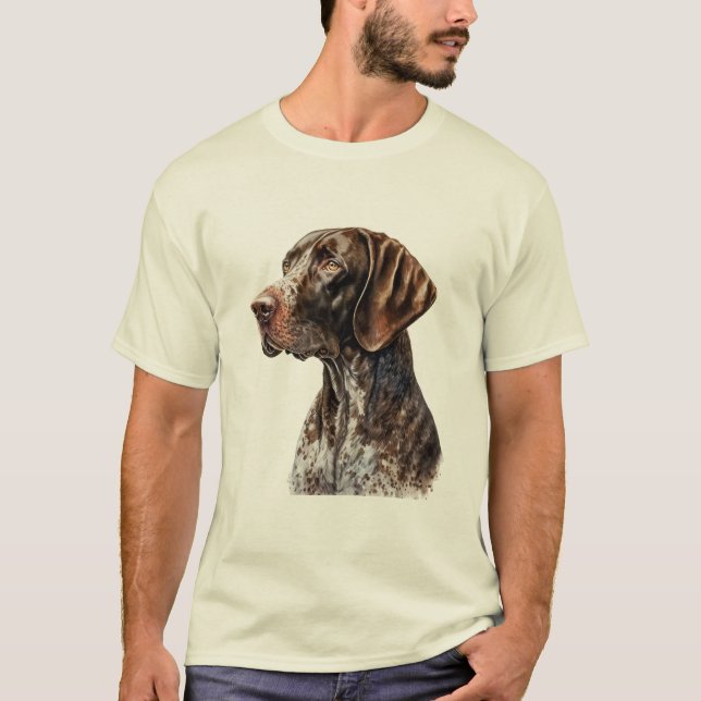 German Shorthaired Pointer T-Shirt (Front)