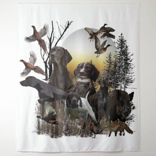 German Shorthaired Pointer  Tapestry