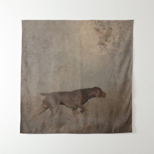 German Shorthaired Pointer Tapestry