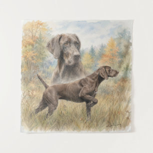 German Shorthaired Pointer Tapestry