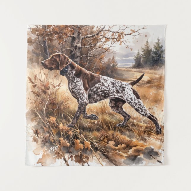  German Shorthaired Pointer  Tapestry (Front)