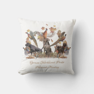 German Shorthaired Pointer Tapestry Outdoor Pillow