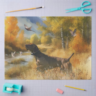 German Shorthaired Pointer  Tissue Paper