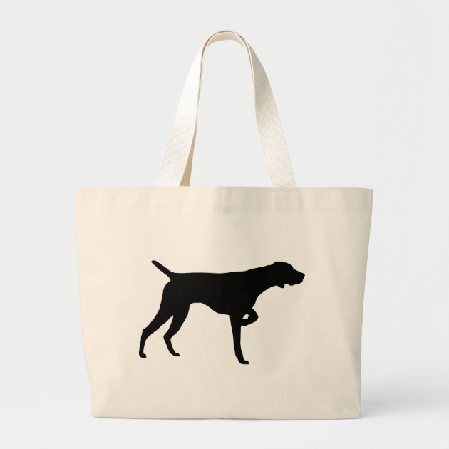 CafePress German Shorthaired Pointer Tote Bag - Natural Canvas Reusable Shopping Bag - View #4