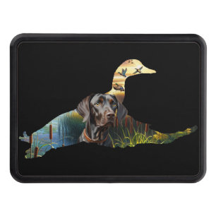 German Shorthaired Pointer Trailer Hitch Cover