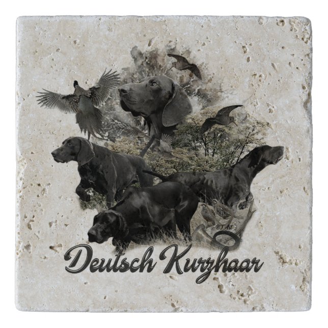 German Shorthaired pointer   Trivet (Front)