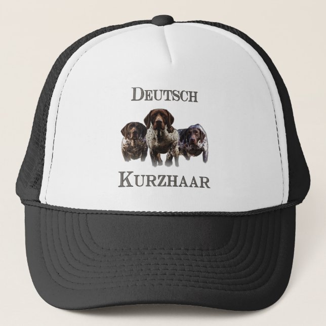German Shorthaired Pointer  Trucker Hat (Front)