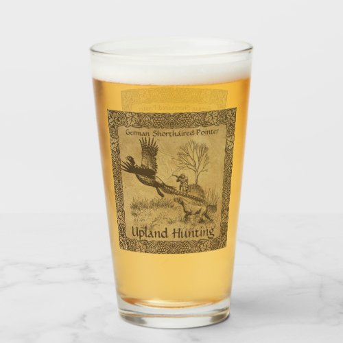 German Shorthaired Pointer Upland Hunting Glass