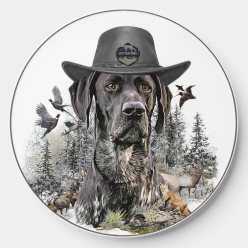 German Shorthaired Pointer Wireless Charger