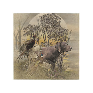 German Shorthaired Pointer Wood Wall Art