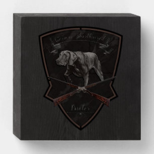 German Shorthaired Pointer Wooden Box Sign