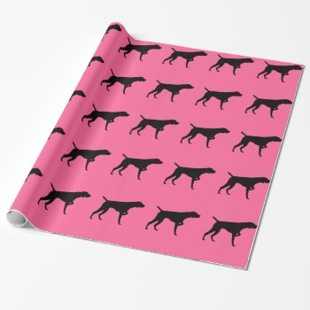 German Shorthaired Pointer Wrapping Paper by SpotsDogHouse at Zazzle