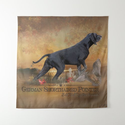 German Shorthaired Pointer ZACHAR Tapestry