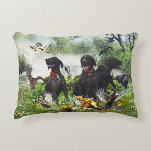 German Shorthaired Pointers Accent Pillow