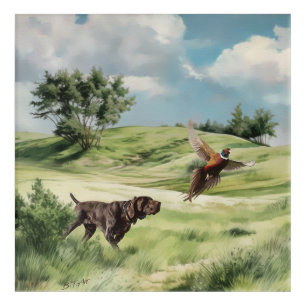 German Shorthaired Pointers Acrylic Print