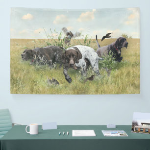 German Shorthaired Pointers Banner