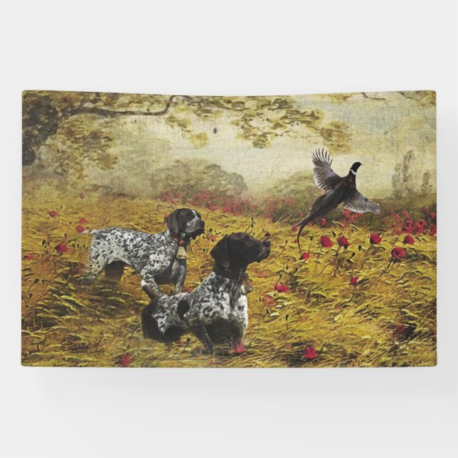 German Shorthaired Pointers Banner (Horizontal)
