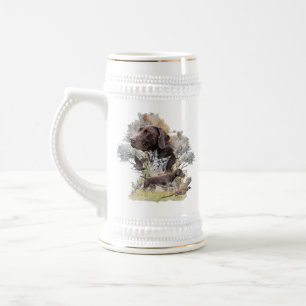 German Shorthaired Pointers Beer Stein