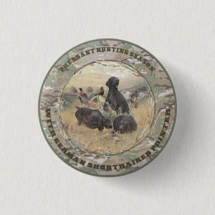 German Shorthaired Pointers Button