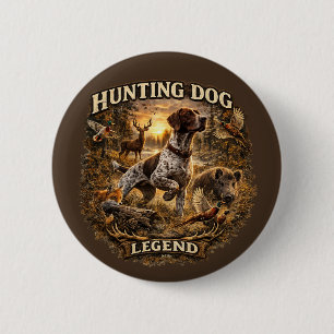 German Shorthaired Pointers Button