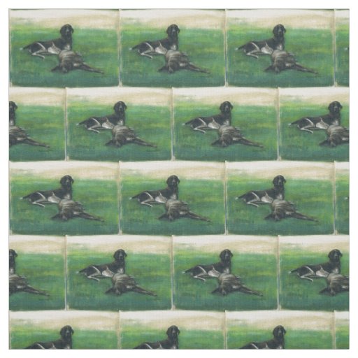 German Shorthaired Pointers Dog Art Fabric