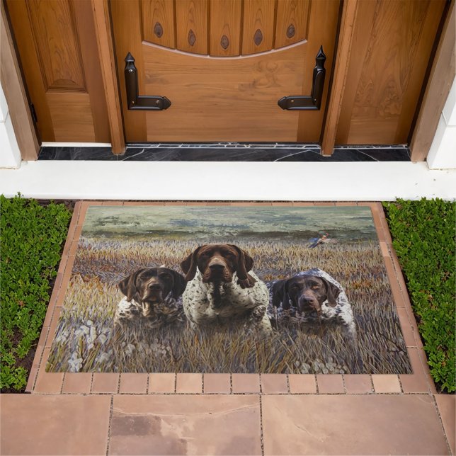 German Shorthaired Pointers  Doormat (Outdoor)