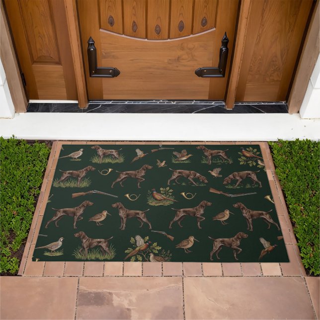 German Shorthaired Pointers  Doormat (Outdoor)