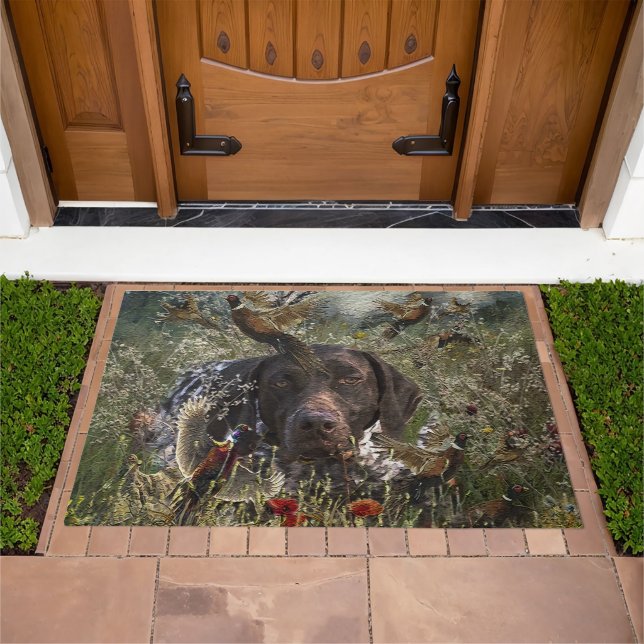 German Shorthaired Pointers  Doormat (Outdoor)