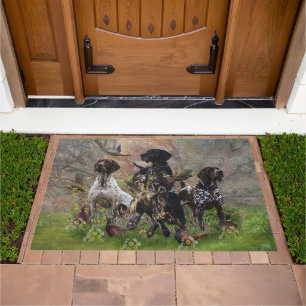 German Shorthaired Pointers  Doormat
