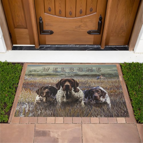 German Shorthaired Pointers  Doormat