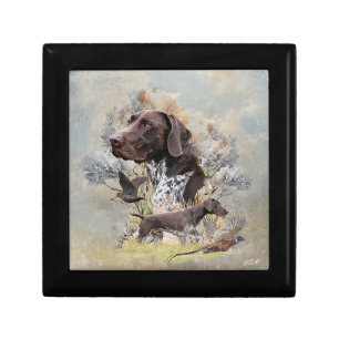 German Shorthaired Pointers  Gift Box