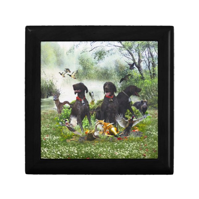 German Shorthaired Pointers Gift Box (Front)