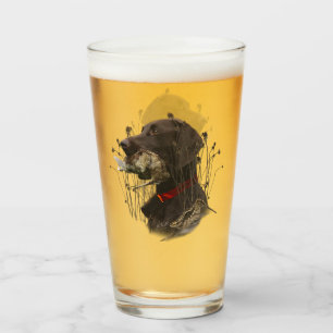 German Shorthaired Pointers Glass