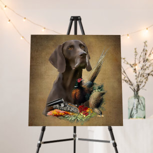 German Shorthaired Pointers (GSP) Foam Board