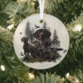 German Shorthaired Pointers (GSP)    Glass Ornamen Glass Ornament