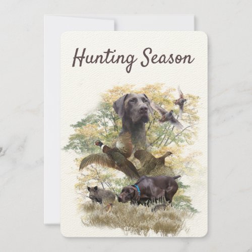 German Shorthaired Pointers GSP       Invitation