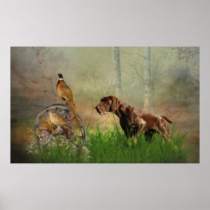 German Shorthaired Pointers (GSP) Poster