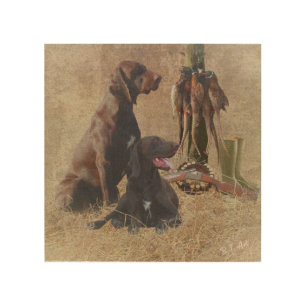 German Shorthaired Pointers (GSP) Poster Acrylic P