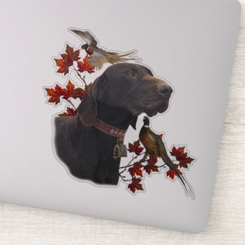 German Shorthaired Pointers GSP      Sticker