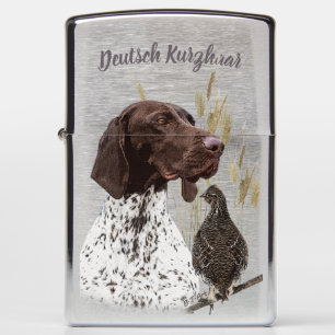 German Shorthaired Pointers (GSP) Zippo Lighter