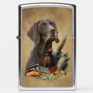 German Shorthaired Pointers (GSP) Zippo Lighter