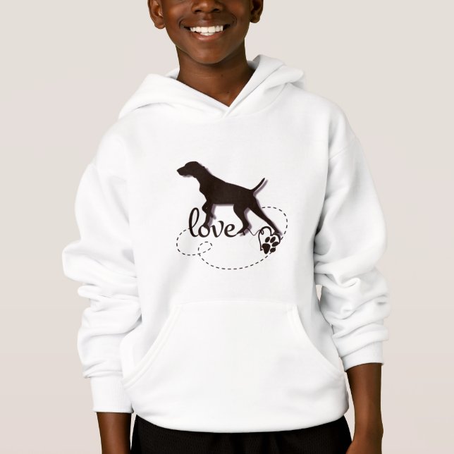 German Shorthaired Pointers  Hoodie (Front)