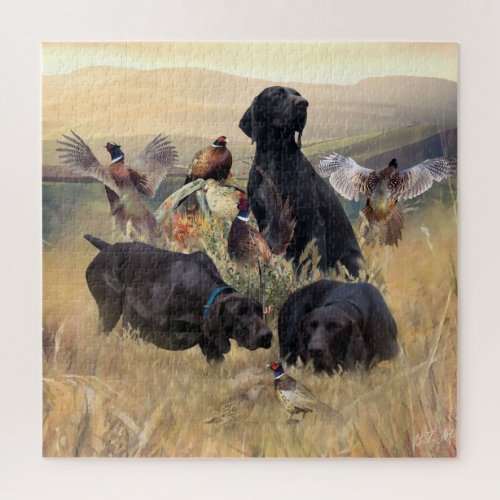 German Shorthaired Pointers  Jigsaw Puzzle